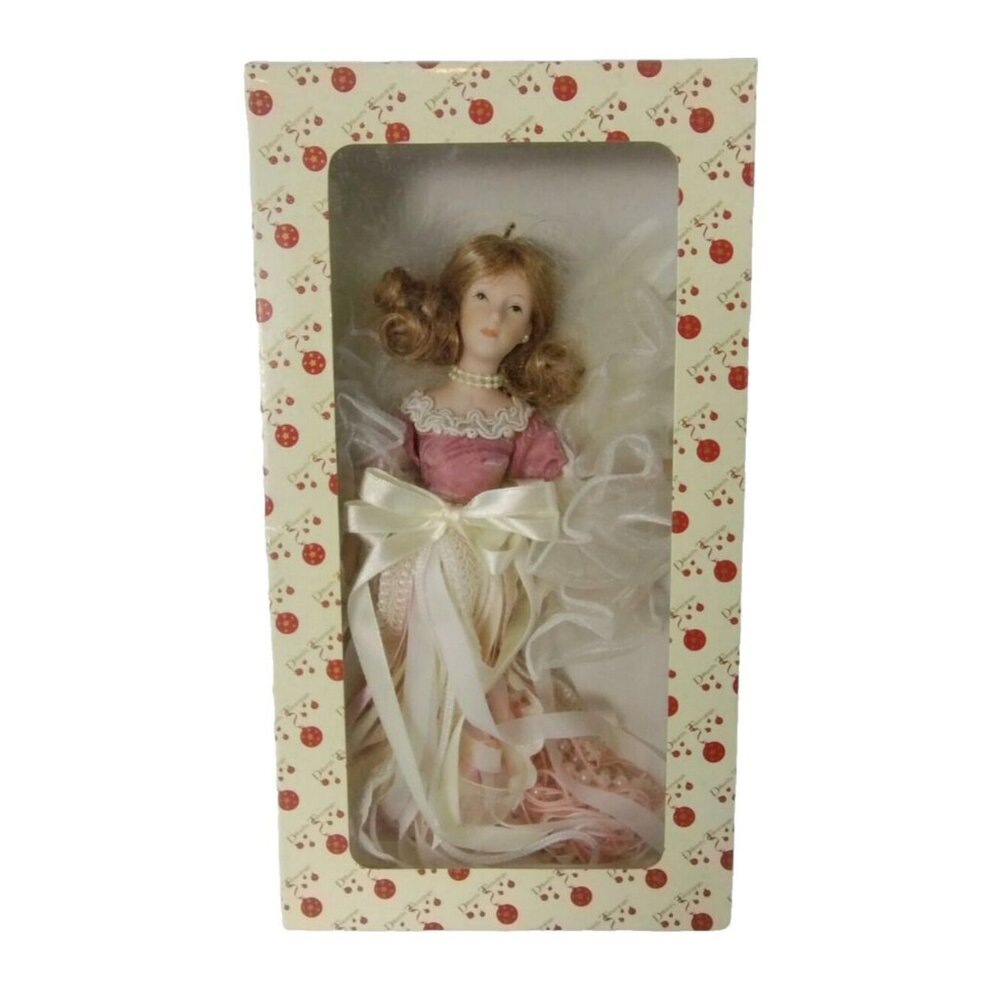 Dillards Trimmings Seymour Mann Connoisseur Collection Megan Porcelain Doll New